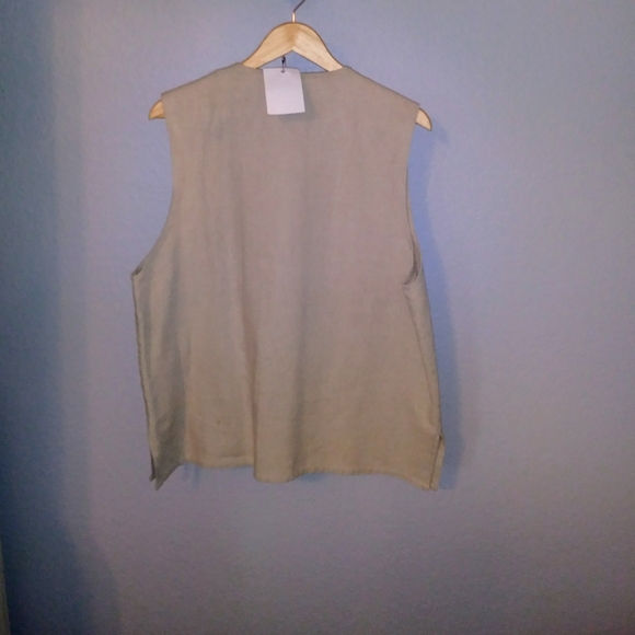 EUC- Natural Threads vest-M - Picture 6 of 7